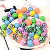 Party Favor 10 Stuks Grappig Gezicht Plastic Zachte Bouncy Ballen Decompressie Speelgoed Voor Jongens Meisjes Buit Halloween Goodie Bags vulstoffen