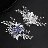 Strass perle mariée pince à cheveux bandeaux accessoires bijoux mariage mariée cristal diadèmes perle strass mariage peignes à cheveux