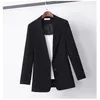 Womens Suit Jacket Spring Autumn Women Blazer Korean Loose Plus Size Top Longsleved Ladies Short 231225