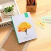 Vintage Flower Schedule Yearly Diary Weekly Monthly Daily Planner Paper Notebook Book Stationery School-supplies