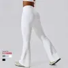 Lungning legginsy High Al Pant talia wyrównują legginsy crossover design taniec sporty szerokie legalne biodra podnośnik fitness Mikro flare Pants trening Gry ll joga cytryna ll woma