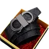 Mode Brand Belt Men Kvinnor Bältesdesigner Automatisk Buckle Man Young People's Jeans Business Belt äkta Cowhide Leather M2095