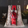 Лучшее дизайнерское утолщенное одеяло Плюшевое одеяло из ягненка с буквенным логотипом Леопардовый фланелевой чехол для дивана Одеяла для путешествий Одеяло для отдыха Одеяла для кондиционирования воздуха