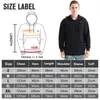 Winter Men's and women's USB Heated hoodies Cotton Zipper Pocket Wool Thick Lovers Fall/winter Heating casual hoodies 231226