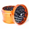 Sharpstone Versione 2.0/CHROMIUM CRUSHER Fumatori 4 Strati 63mm Lega di Alluminio Herb Grinder Gradiente Smerigliatrice Colorata a Forma di Tamburo