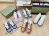 We Classics Designer Canvas Shoes Tennis Mens 여성 High Low Top Classic 권장 세탁 된 오래된 캐주얼 신발 자수 빈티지 Jacquard 35-44 A1