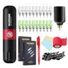 Maschine Dragonhawk M8 Rotary Tattoo Hine Set Drahtlose Batterie Netzteil Permanent Make-Up Körper Kunst Patrone Tattoo Stift Kit Make-Up