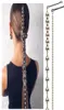 Mode Boheemse Haaraccessoires Voor Vrouwen Pins Hoofdband Zilver Kleur Ronde Bruids Bruiloft Haar Ketting Sieraden Headwear6427408