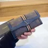 24SS Designer Loius Vuiton Purse New L Long Fold Wardhet per donne con card Positive Avanced Matching Box Portafoglio per le donne