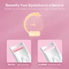 Smiling Shark YJ02 Eyelashes Curls Portable Small Electric Heated Eyelash Curler Long Lasting Comb Makeup Tool 231226