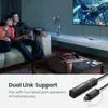 Connectoren Ugreen Bluetooth 5.0-zender Tv-hoofdtelefoon Pc Aptx Ll Digitale Toslink Optische Spdif-adapter Audio Muziek Draadloze zender