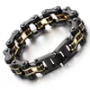 Link Bracelets Rough Scooter Titanium Steel Bransoletka Moda Personal Wild Men's nie zanikać