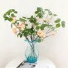 Decorative Flowers Artificial Greenery Stems Faux Leaf Flower Branches Shop Garden Home Wedding Office Decoration Vase Filler