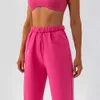 Lu Lu Align Gym Soutien-Gorge et Joggers Ensemble Tenues Ensemble Femmes 2 Pièces Pantalons de Survêtement Ensemble Vêtements D'entraînement pour Femmes Soutien-Gorge De Sport Pantalon De Gym Yoga Lemon LL woman