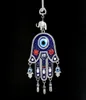 Evil Eye Wall Hanging Turkey Evil Eye Beads With Hamsa Hand Car Keychain Blue Evil Eye Tassel Charm Wall Hanging Jewelry Key Ring 9270894