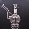 14mm Joint Femelle Verre Bécher Bongs Brûleur À Huile Pipe Narguilé Bras Arbre Perc Percolateur Fumée Tuyau D'eau Dab Rigs Épais Fumer Huile Rig BJ