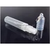 Garrafas de armazenamento frascos 50pcs / lote 2ml l 4ml 5ml plástico por spray garrafa atomizador com chaveiro anel cosmético amostra teste promoção t dhj8y
