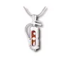 18KGP Fire Extinguisher Locket Cage Pendant Finding Can Hold Pearl Gem Beads Bracelet Charm Pendant Necklace Fitting1154041