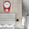 Relógios de parede de aço inoxidável vintage e simples relógio grande design moderno relógio de precisão pendurado sala de estar