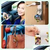 Keychains & Lanyards Sublimation Blanks Keychain Pu Leather Heat Transfer Keyring Keyrings Diy Craft Fy4385 Ss0215 Drop Delivery Fash Otf84