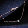 Tifanism Design Donna Braccialetti con perline Gioielli di lusso con fascino per regalo Lady Bracciale in argento 925 con diamanti moissanite T casa bolla wom con scatola originale
