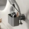 Zestaw akcesoriów do kąpieli nowoczesne dekoracja do przechowywania łazienki włosy nordyckie suszarki montowany na ścianie stojak bez uderzenia