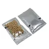 20 Sizes Aluminum Foil bags Clear for Zip Resealable Plastic Retail Lock Packaging Bag Zipper Mylar Bag Package Pouch Self Seal Cqhnv Fsdgr