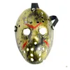 Party Masks Masquerade Party Masks Jason Voorhees Mask Friday den 13: e skräckfilmen Hockey Scary Halloween Costume Cosplay Plastic FY2 Othbu