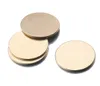 5PcsLot Original Brass Thick Round Blank Disc 25mm Coin Stamping Pendant Tags Charms Supplies For Diy Handmade Jewelry Making8083828