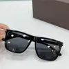 Neues Modedesign, quadratische Sonnenbrille 0835, klassische Form, Acetatrahmen, einfacher und beliebter Stil, vielseitige UV400-Schutzbrille für den Außenbereich