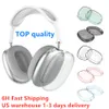 For Airpods Max CASES Metal ANC Earphones Accessories Transparent TPU Solid Silicone Waterproof Protective case AirPod Maxs Headphones Headset cover Case