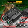 Telescope Binoculars Outdoor Portable 1080P HD Binocular Telescope 5X Optical 8X Digital Zoom 500M Infrared Night Vision Camera For Hunting CampingL231226