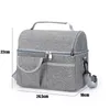 Lunchtasche, wiederverwendbar, isoliert, Thermotasche, Damen und Herren, multifunktional, 8 l, Kühl- und Warmhalte-Lunchbox, auslaufsicher, wasserdicht, 231226