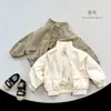 2-8Y Moda Baby Girl Boy Chaqueta de algodón Infantil Niño Niños Abrigo Otoño Primavera Verano Color Sólido Protección solar Ropa de bebé 231225