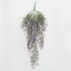 Fiori decorativi Fiore di seta Alla moda Bassa manutenzione Ghirlanda sospesa realistica realistica squisita con falso elegante artificiale