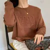 Loewee Sweater Designer Fashion Women’s Viceats OiD Autumn Color New Maillard Style ثلاثي الأبعاد من الصوف المنقوش