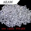 AEAW 19mm Total 1 CTW quilate DF Cor Certificada Laboratório Moissanite Diamante Solto Bead Teste Positivo Fine Jewelry6432140