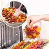 كباب صانع الشواء Meat Skewer Machine قابلة لإعادة الاستخدام لـ Kebab Press Maker Barbecue for Kitchen Grill Assesories Tools