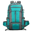 Mochila Hombres Equipaje de viaje Senderismo al aire libre Camping Bolsa de trekking impermeable Mochila de montaña Ciclismo para mujeres