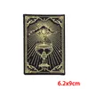 Holy Tears Iron on Patches Tarot Grail Myth Eye Applique Embroidered Decoration Patch for Jackets Clothing Hats Backpack Jeans DIY Accessories