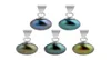 Pendentif perle ronde breloques paon d'eau douce vert et bleu pendentifs simples en argent Sterling 925 10 pièces 6515969