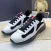 Sapatos de grife mulheres clássico tênis casual tênis planos para homens couro náilon preto treinador ao ar livre luxo esporte homem sapato mulheres correndo tênis de primavera novo estilo