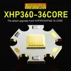 1pc 800LM XHP360 Ultra High Power LED-zaklamp, waterdicht en ingebouwde 18650 oplaadbare batterij, telescopisch zoomlicht