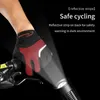Cyclisme anti-dérapant doigt complet gants vtt vélo vélo coussin chaud hommes femmes respirant Anti choc sport 231225