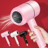 Secadores de cabelo secador de cabelo quente e frio vento com difusor condicionado forte secador de cabelo motor calor temperatura constante ferramenta de estilo de cuidado de cabelo