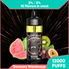 Wegwerp shisha Bladerdeeg vape 12k trekjes voorgevulde e-sigaretten Vapers Mesh Coil desechable e papieros einweg vaper 12000 Bladerdeeg vapes 2% c 5% sap luchtstroomregeling eu