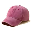 Ball Caps Hats Hats unisex bawełniany vintage czapka baseballowa umyta w trudnej sytuacji, regulowana spersonalizowana spersonalizowana sprzątanie taty kapelusz taty