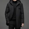 2023 Winter aankomst mannen Warme Jas hoge kwaliteit Jas Casual dikker hooded Parka Mannelijke heren maat M 4XL 231226