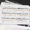 Orecchini a perno 100 paia di stili assortiti di orecchini ipoallergenici in argilla polimerica Lotto per bambini U2JF233V