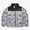 Womens Winter North Fleece Cotton Jacket Gilets Puffer Jacket Down Parkas Coat Leopard Print Jackets Warm Parka Face Letters Print 1996